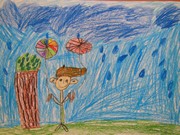 Práce dětí z MŠ Vlkava